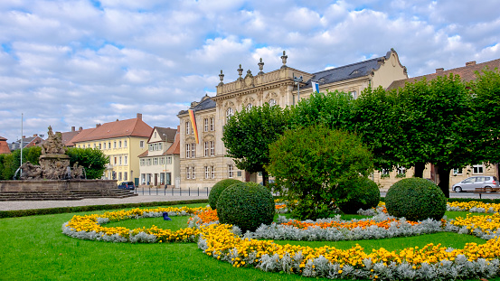 The palace of the Government of Upper Franconia (Regierung von Oberfranken) is a public palace with seat in the Bayreuth old town. It is located in front of the New Palace (Neues Schloss), one of the city landmarks.