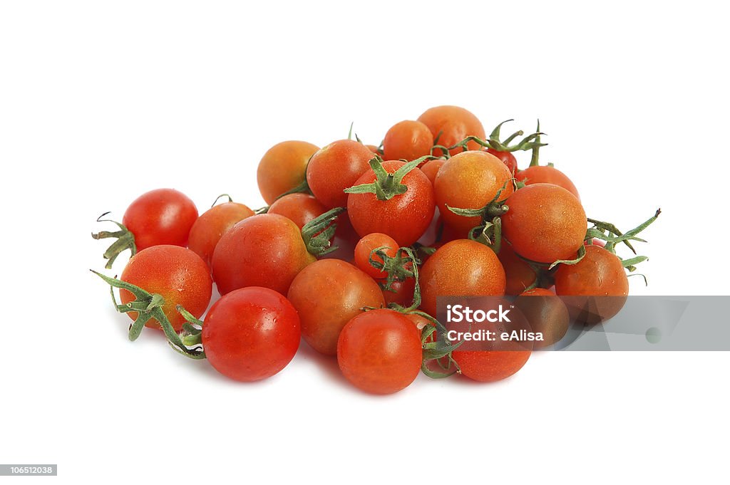 Czerwone pomidory winogronowe - Zbiór zdjęć royalty-free (Bez ludzi)