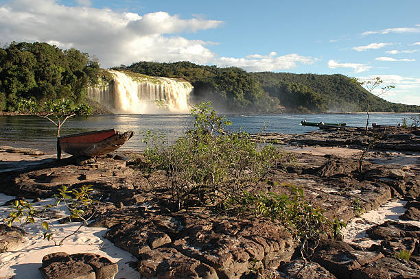 Canaima national park stock photo