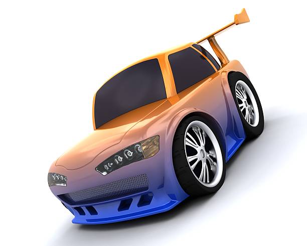 istock charicature of japanese drift car 106512399