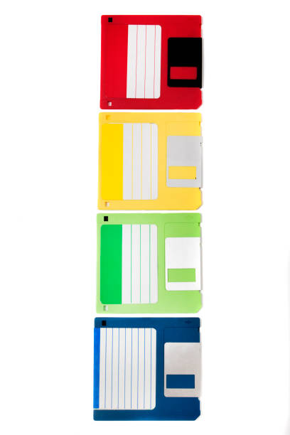 istock colorful floppy disks 1065126058