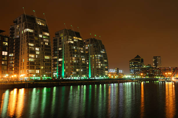 istock Salford Quays at Night 106512736