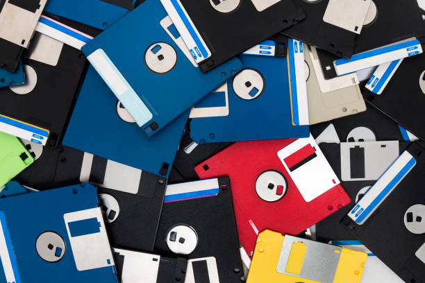 istock pile of floppy disks 1065127362