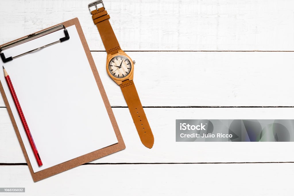 Work Objects Background Top View Of Work Objects On The Rustic Wooden Background With Copy ...