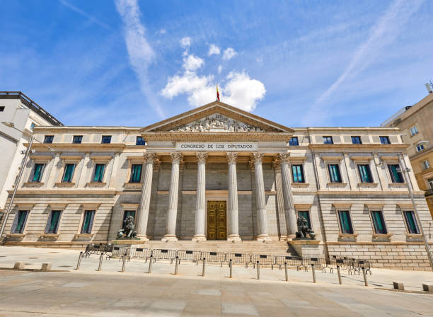 istock Madrid, Spain. Building of Spanish congress Central 1065135314
