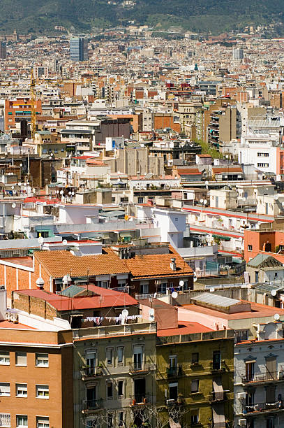 istock Rooftops of Barcelona, Spain 106514588