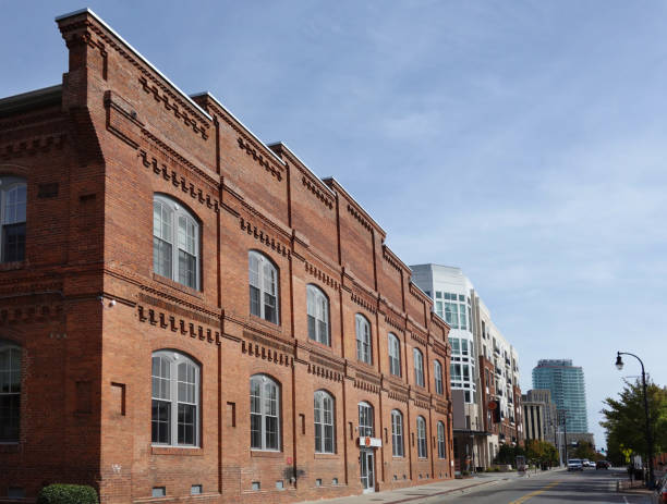 istock Durham tobacco warehouse apartment building 1065146448