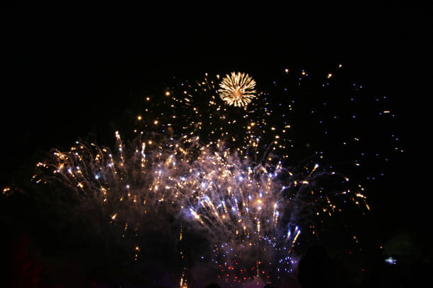 istock A view of some fireworks at Battersea Park 1065147332