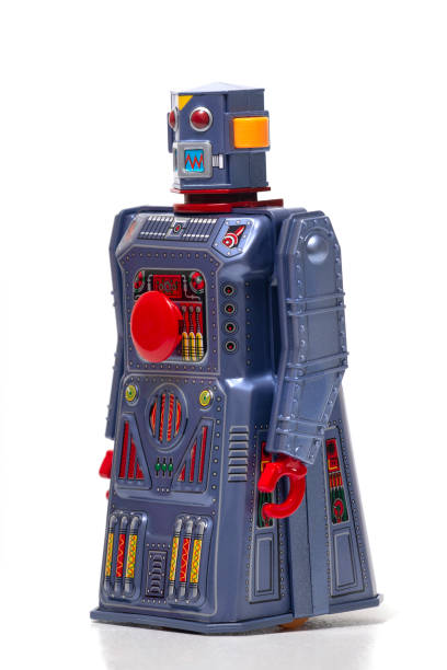 istock Vintage tin robot toy 1065151462