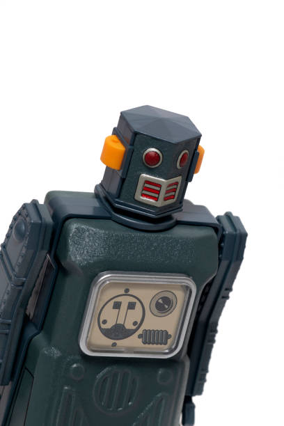 istock Vintage tin robot toy 1065151552