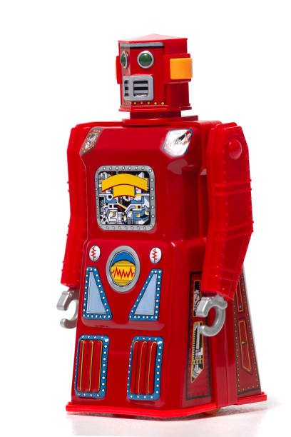 istock Vintage tin robot toy 1065151570