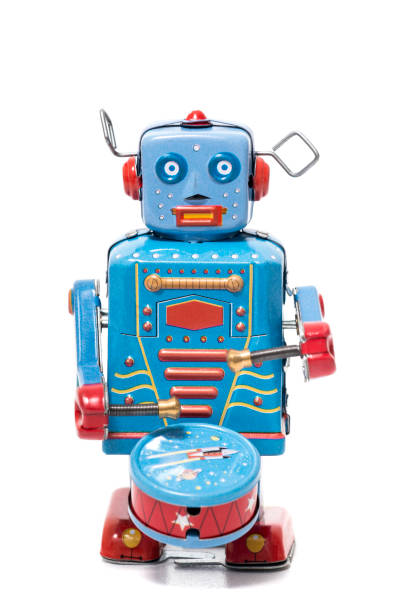 istock Vintage tin robot toy 1065151736