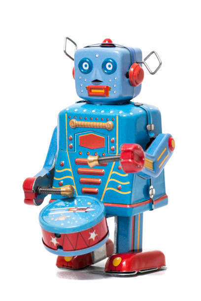 istock Vintage tin robot toy 1065151748