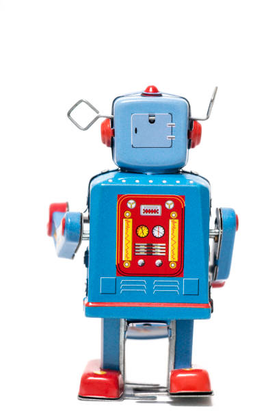istock Vintage tin robot toy 1065151786