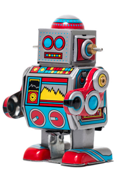 istock Vintage tin robot toy 1065154532