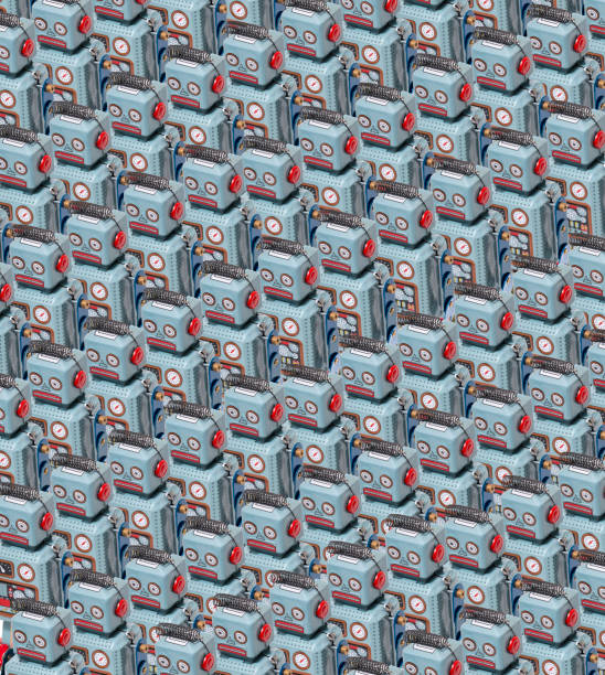 Production line of robots