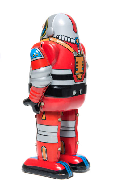 istock Vintage tin robot toy 1065155320