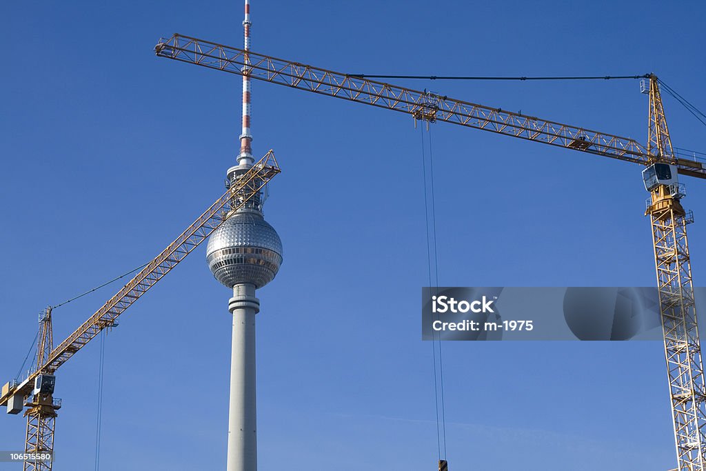 Costruzione lato a Berlino - Foto stock royalty-free di Abbigliamento