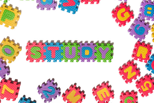 istock Foam puzzle letter uppercase 1065163492
