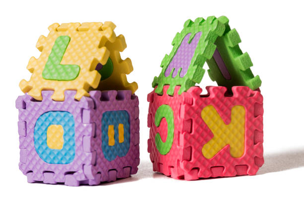 istock Foam puzzle houses 1065163496