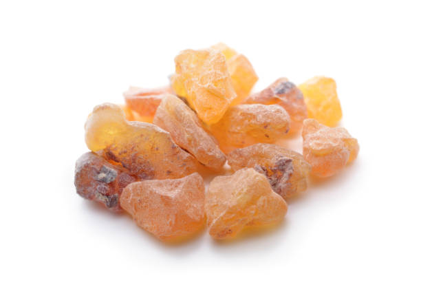 istock Frankincense olibanum resin. Isolated on white background 1065163764
