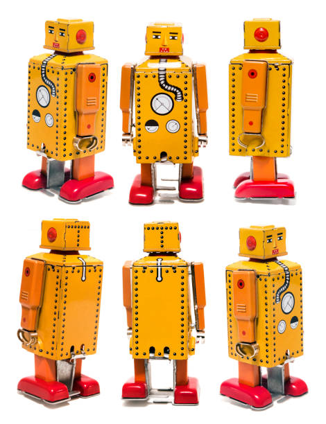istock Vintage tin robot toy 1065166050
