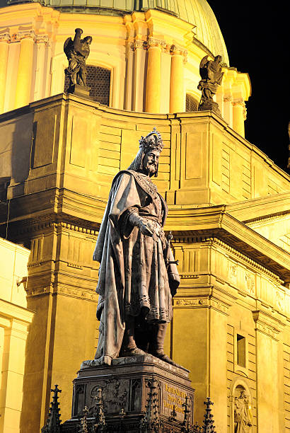 istock King Charles Statue in Prague 106517976