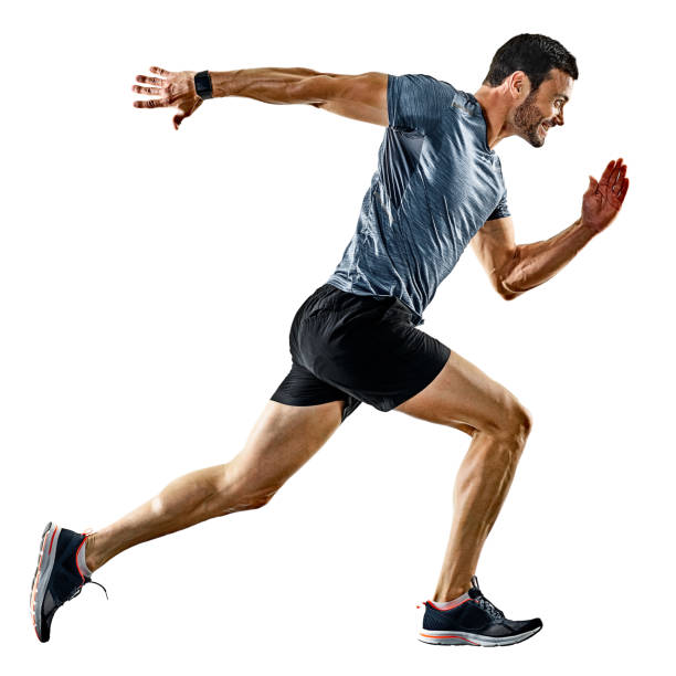 istock man runner jogger running jogging isolated shadows 1065182074