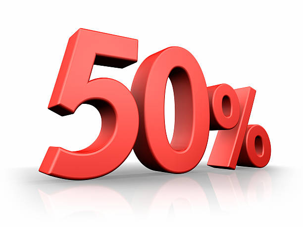istock Red Fifty Percent 106518820