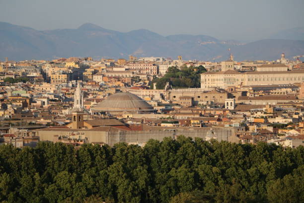 istock Dusk at Rome view to Pantheon, Italy 1065191264