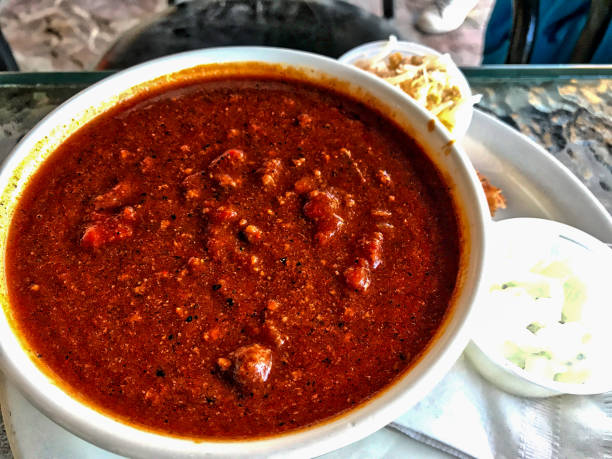 istock Chili soup with beans, ground beef and other ingredients 1065195550