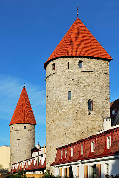 istock Old Tallinn, Estonia. Two towers 106519754