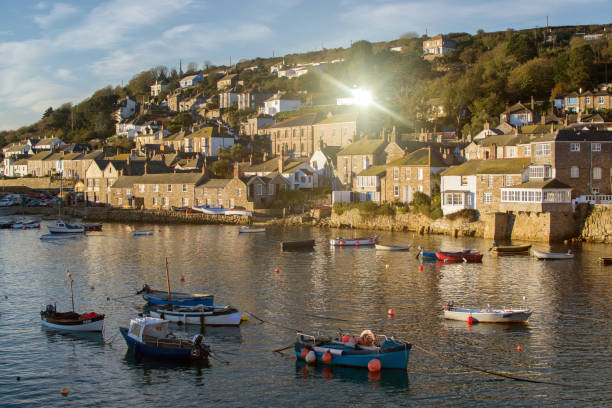 istock Mousehole Harbour in the Early Morning Light 1065200436