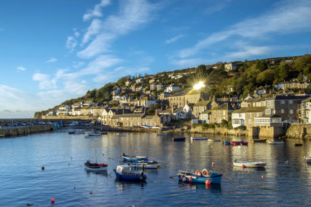 istock Mousehole Harbour in the Early Morning Light 1065200516