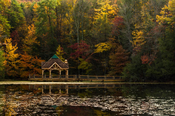 istock Autumn at Lily Pad Cove 1065210332