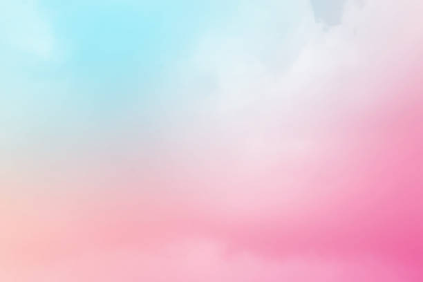 istock artistic cloudy sky with pastel gradient color , nature abstract background 1065217282