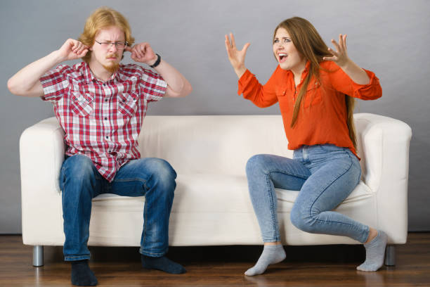 istock Man and woman having fight 1065230468