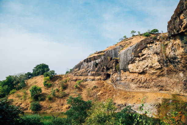 istock Ellora Caves ancient ruins in Maharashtra, India 1065238404