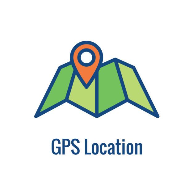 Geo Location Targeting - GPS Positioning and Geolocation Icon Geo Location Targeting with GPS Positioning and Geolocation Icon geo locator stock illustrations