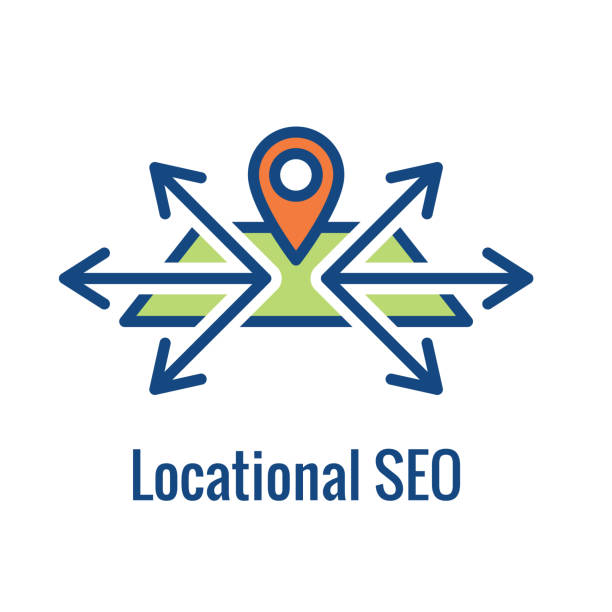 Geo Location Targeting - GPS Positioning and Geolocation Icon Geo Location Targeting with GPS Positioning and Geolocation Icon geo locator stock illustrations