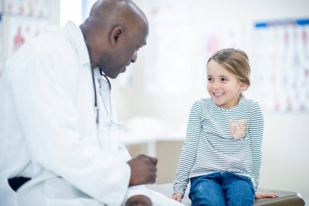 istock Girl With Doctor 1065242882