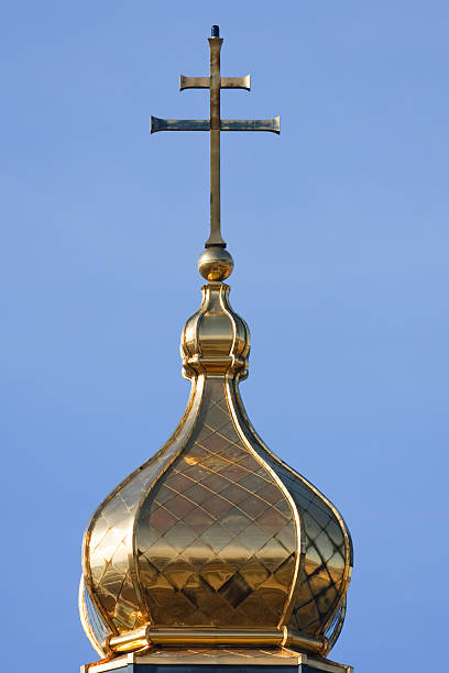 istock Golden dome of a cathedral 106525140