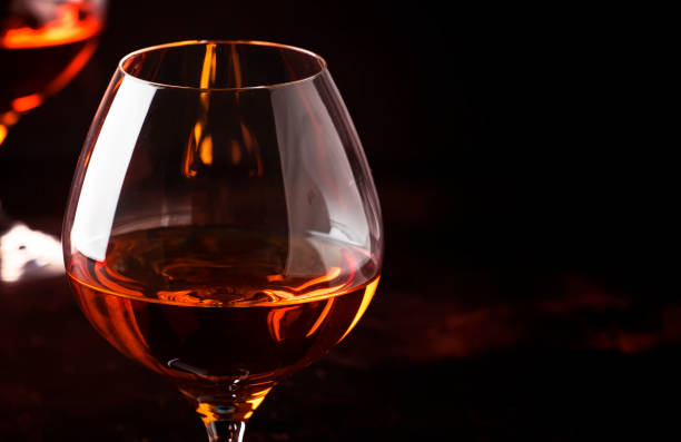 istock Grape brandy in shot glass 1065257020