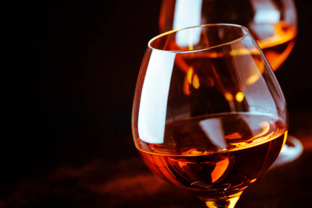 istock Grape brandy in shot glass 1065257042