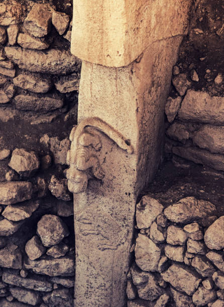 istock A Relief from Ancient Ruins of Gobeklitepe, Sanliurfa, Turkey 1065283260