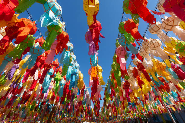 istock thai lamp in Thailand temple 1065283570