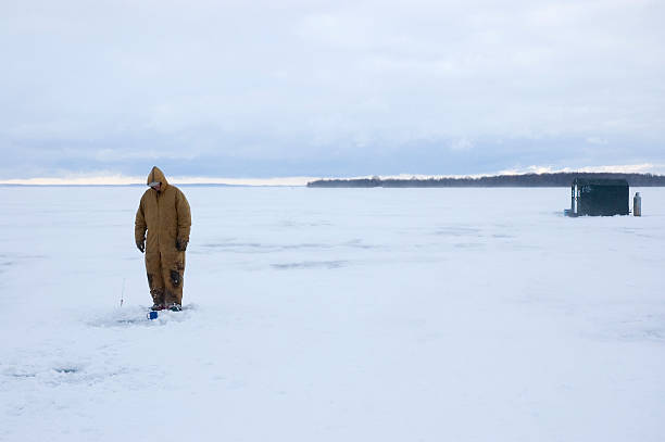 istock Ice Fisherman ; Watching, Waiting 106528527