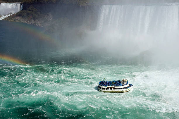 istock Niagara Falls and Maid of the Mist : Rainbows 106528535