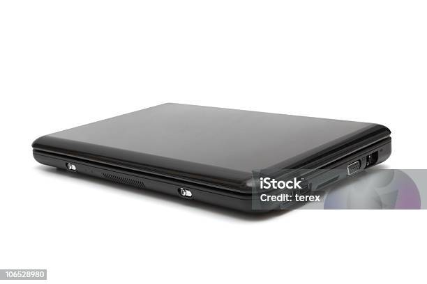 Modern Laptop Stock Photo - Download Image Now - Black Color, Closed, Color Image