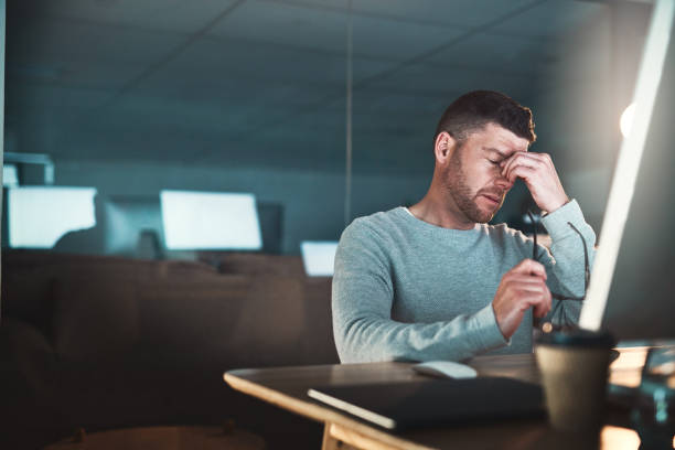 istock Burnout is starting to wear him down 1065290456